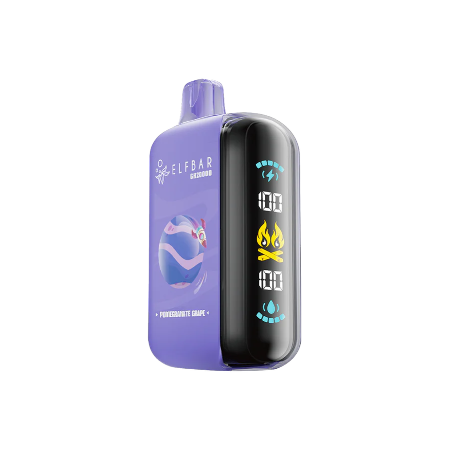 10PCS X ELFBAR GH20000 Pomegranate Grape Disposable Vape
